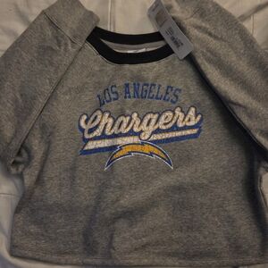 NFL Los Angeles Chargers Gray Sweater